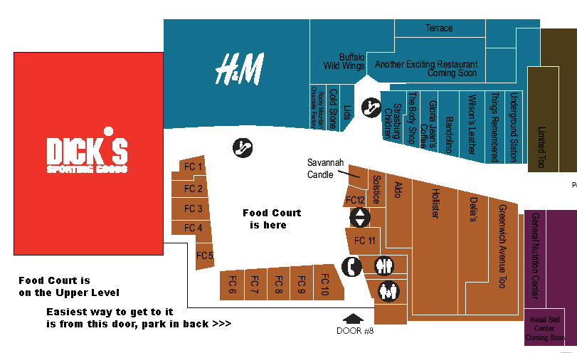 Milford Mall Directory Map - Why Do I get Lost?